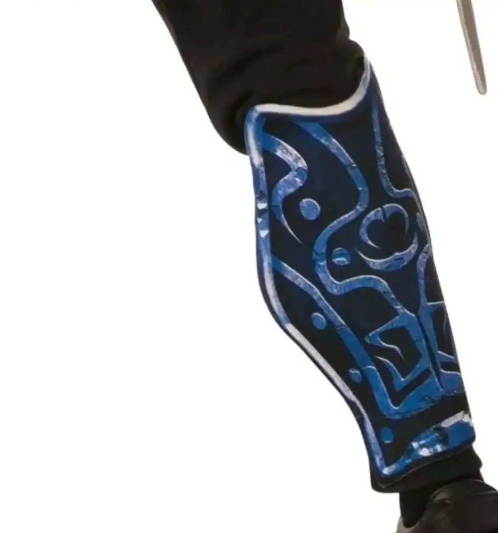 Kids Blue Ninja Samurai Halloween Costume Size Large Armor Set